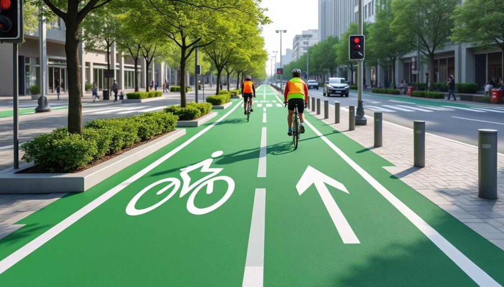 découvrez les nouveaux aménagements des pistes cyclables pour garantir la sécurité de vos trajets à vélo. informez-vous sur les mesures innovantes mises en place.