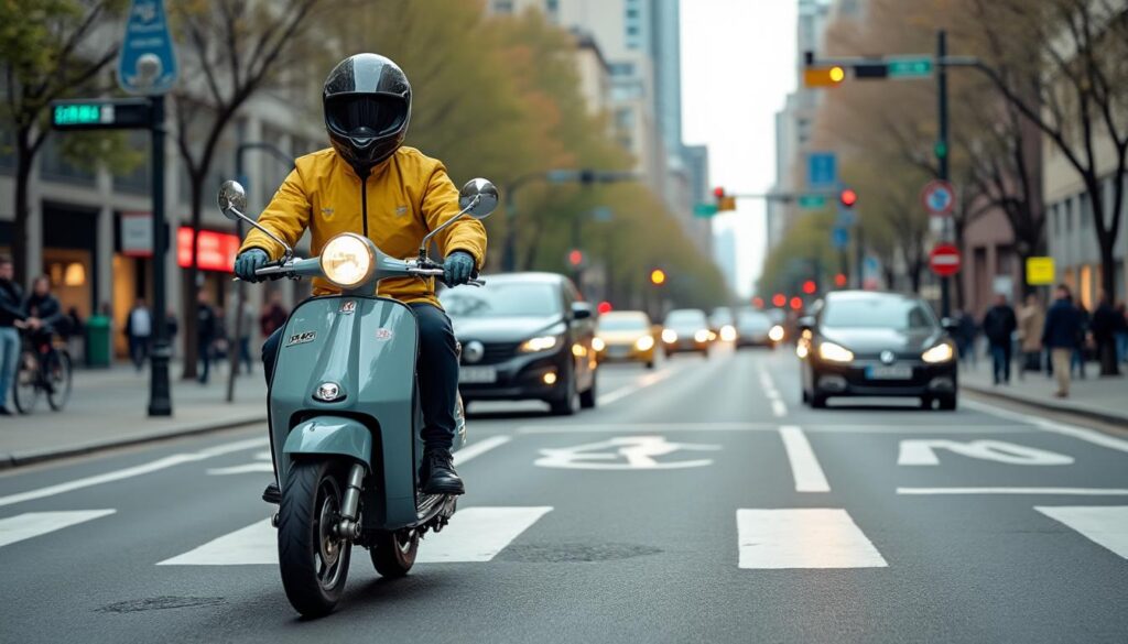 découvrez les règles essentielles pour circuler en cyclomoteur en toute sécurité en ville et profitez d'un trajet serein.