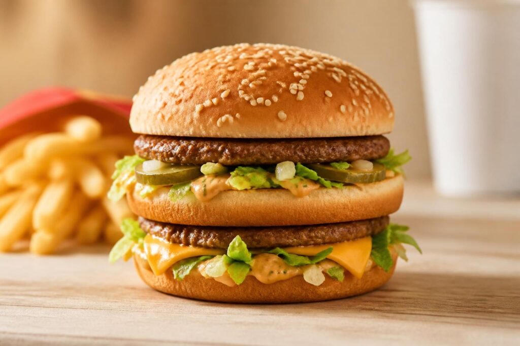 découvrez le nombre de calories dans un big mac, le sandwich emblématique du fast-food, et comprenez son impact sur votre alimentation quotidienne.