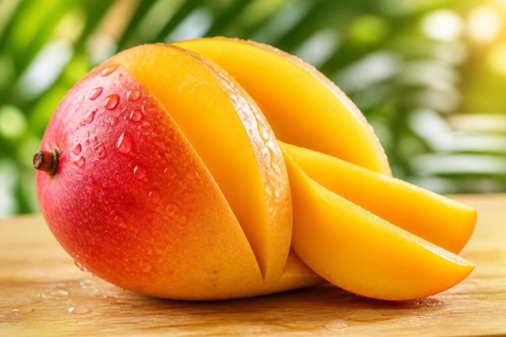 découvrez les bienfaits de la mangue, un fruit sucré et rafraîchissant, et son apport calorique pour une alimentation équilibrée.
