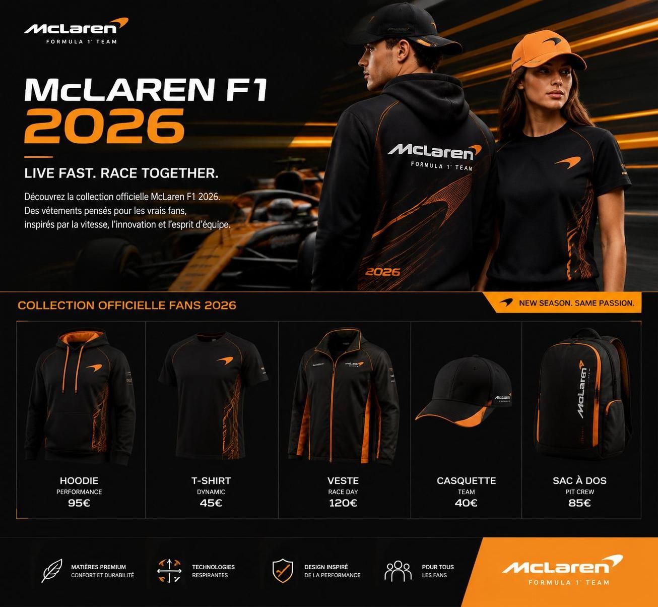 découvrez comment choisir la tenue officielle mclaren pour les fans de formule 1 et affichez fièrement vos couleurs lors des courses avec notre guide complet.