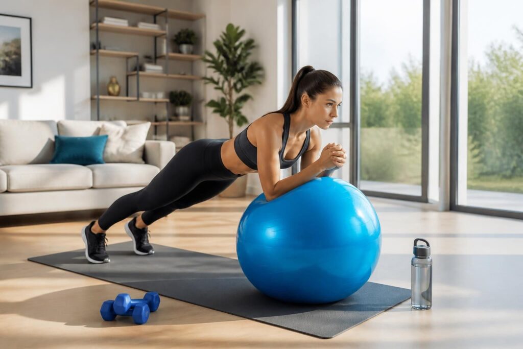 découvrez comment l'exercice avec un swiss ball peut transformer vos séances de sport à la maison en améliorant votre équilibre, votre posture et votre renforcement musculaire de manière ludique et efficace.
