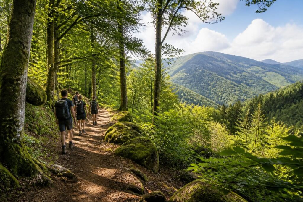 découvrez les meilleurs sentiers de randonnée dans les vosges pour une immersion nature inoubliable. conseils et parcours pour profiter pleinement des paysages et de la faune locale.