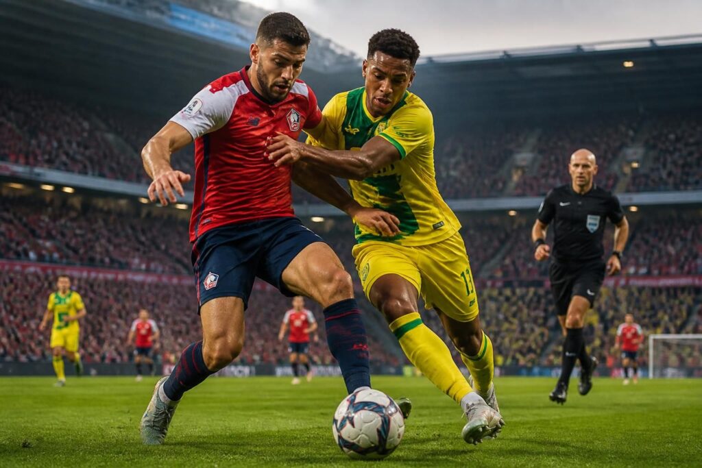 découvrez les enjeux et les clés d'un duel serré entre lille et nantes en ligue 1, avec une analyse des forces en présence et des stratégies possibles.
