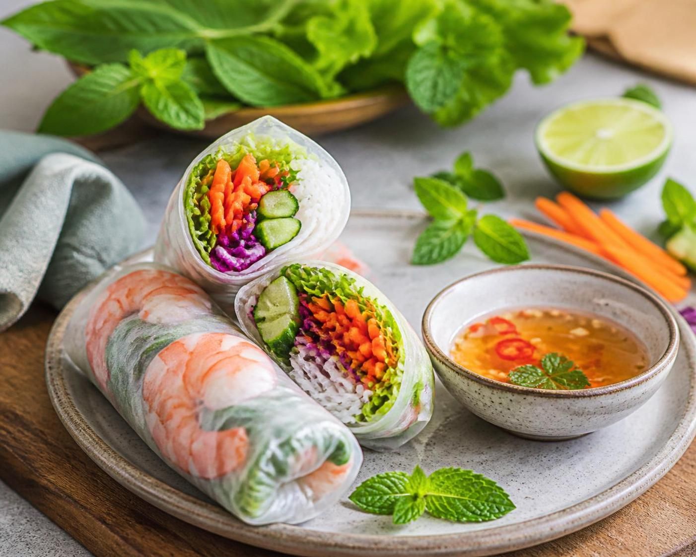 découvrez le nombre de calories d'un rouleau de printemps, une gourmandise légère et saine. idéal pour ceux qui veulent allier plaisir et équilibre alimentaire.