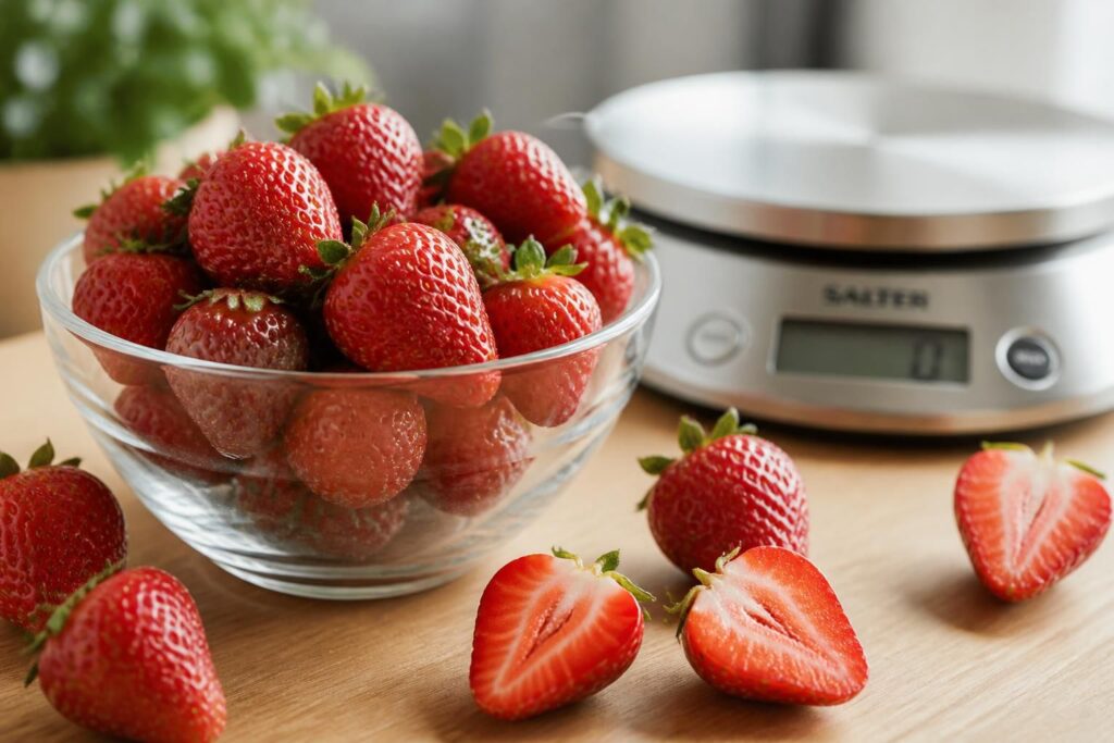 découvrez combien de calories contient une fraise et comment savourer ce fruit délicieux tout en gardant légèreté et équilibre dans votre alimentation.