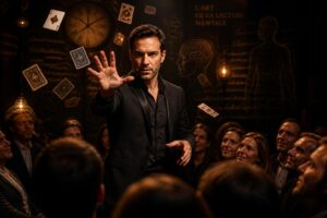 découvrez les meilleurs mentalistes français et plongez dans l'univers fascinant de cet art du spectacle alliant psychologie, illusion et performance.