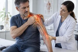 douleur à l’épaule qui descend dans le bras : découvrez les causes possibles, les signes à surveiller et les traitements pour soulager la douleur.