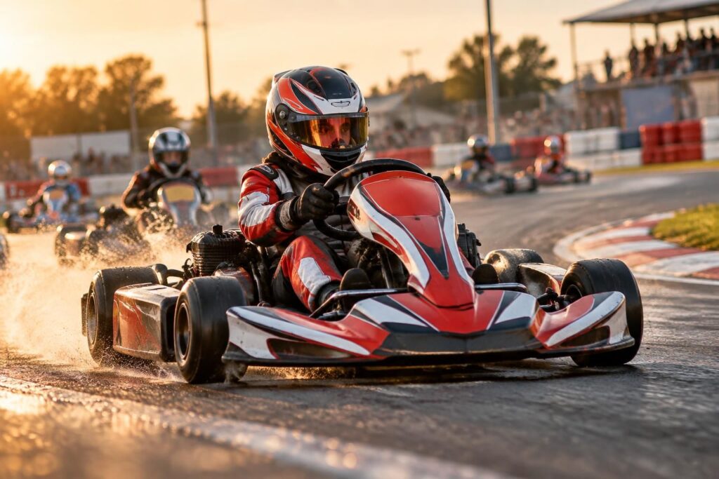 découvrez le karting inspiré de la formule 1 : sensations fortes, vitesse et pilotage vous attendent pour une expérience de course inoubliable.
