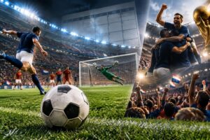 consultez le calendrier des matchs de la coupe du monde de football et revivez les moments forts de la compétition.