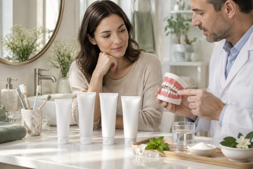 découvrez comment choisir le meilleur dentifrice selon vos besoins : sensibilité, caries, gencives ou blancheur, et trouvez la formule adaptée.